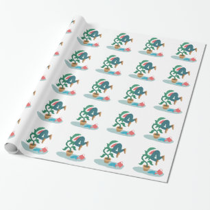 feed me venus flytrap wrapping paper