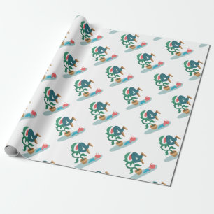 feed me venus flytrap wrapping paper