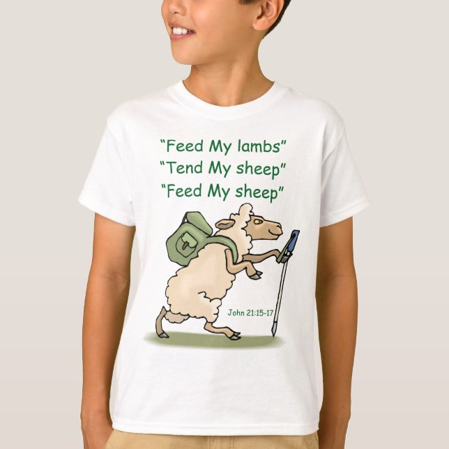 Feed My Lambs T-Shirt (Front)