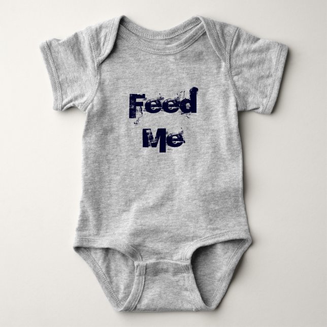 Feed n Burp Baby Bodysuit (Front)