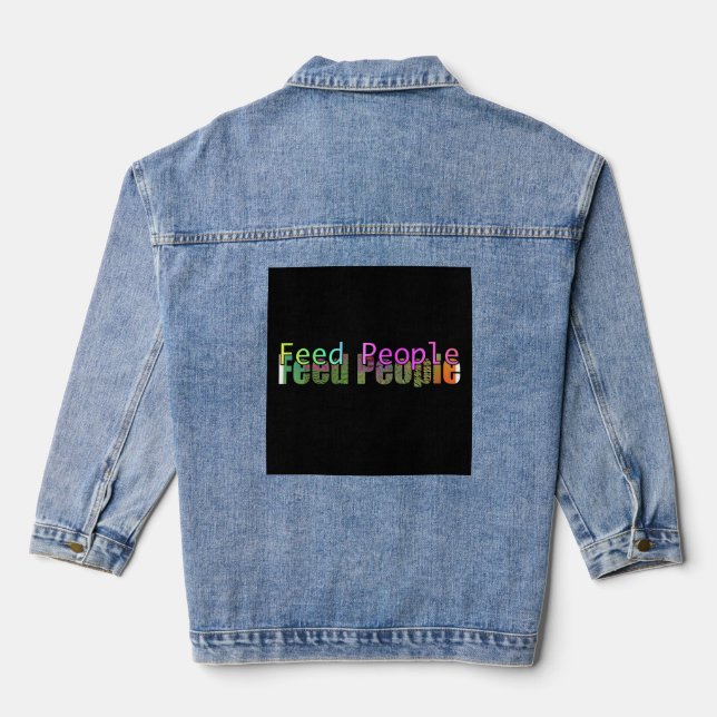 Feed People Denim Jacket (Back)
