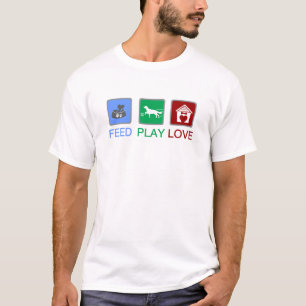 feed play love T-Shirt
