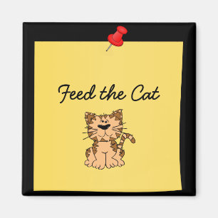 Feed the Cat Magnet