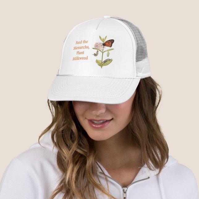 Feed the Monarchs, Plant Milkweed Hat (In Situ)
