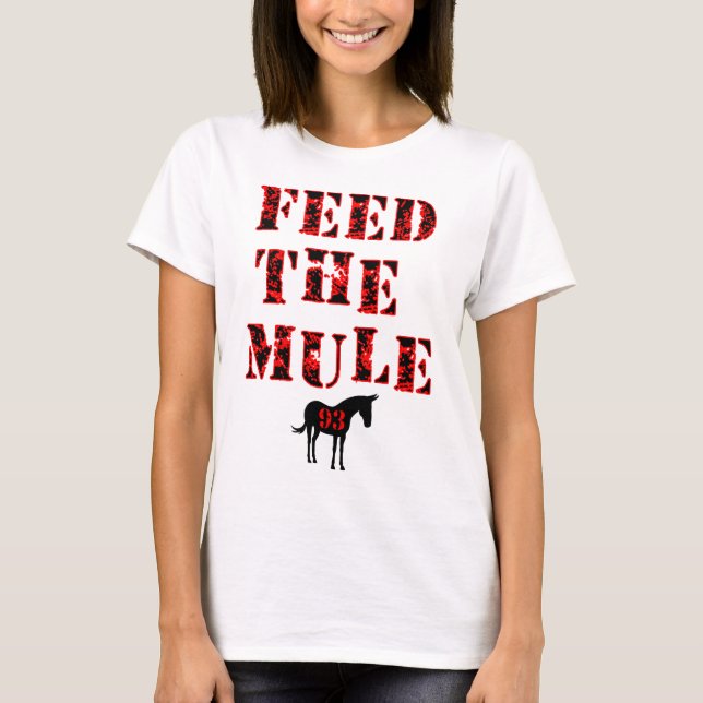 Feed The Mule Johan Franzen T-Shirt (Front)