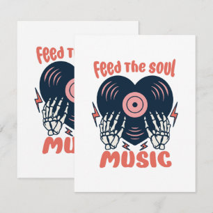 feed the soul music enclosure card