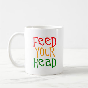 feed your head coffee mug