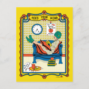 FEED YOUR MIND_B_ POSTCARD