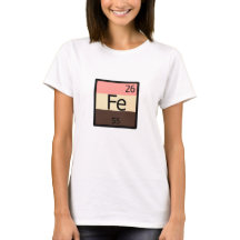 Feedee Iron Fe Periodic Table Feedist T-shirt