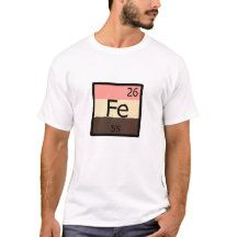 Feedee Iron Fe Periodic Table Feedist T-shirt