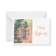 Feeding Birdie Gift note card
