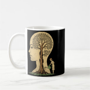 Feeding Brain Mental Health Awareness Prevent Coffee Mug