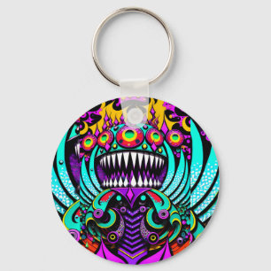 Feeding the Art Wars - Ken Gauge Art Key Ring