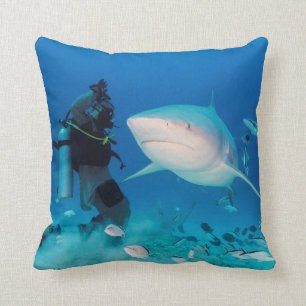 Feeding The Bull Cushion