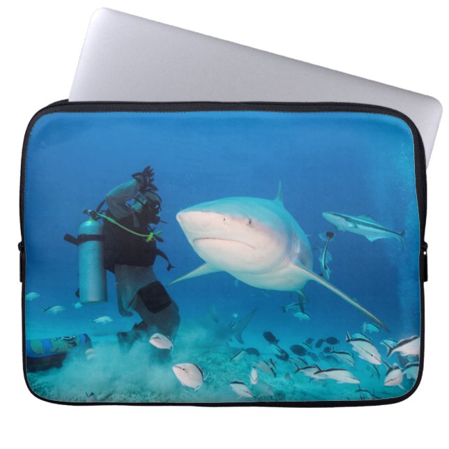 Feeding The Bull Laptop Sleeve (Front)