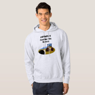 Feeding The Nation Tractor Oil Paint, Hoodie