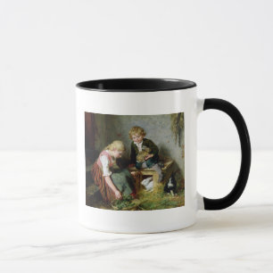 Feeding the Rabbits Mug