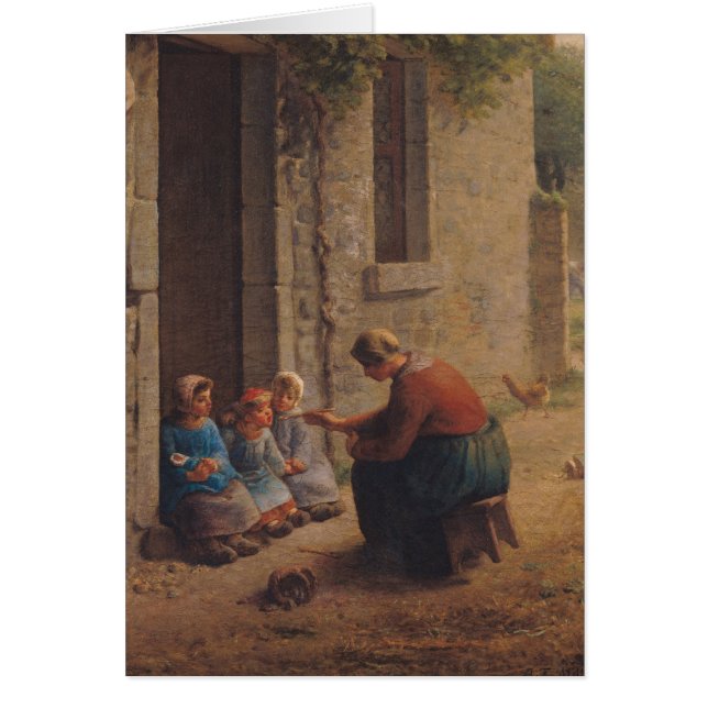 Feeding the Young, 1850 (Front)