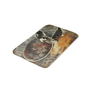 Feeding Time! Bath Mat