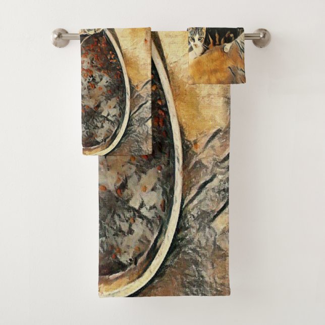 Feeding Time! Bath Towel Set (Insitu)