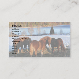 Feeding Time Business Card