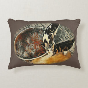 Feeding Time! Decorative Cushion