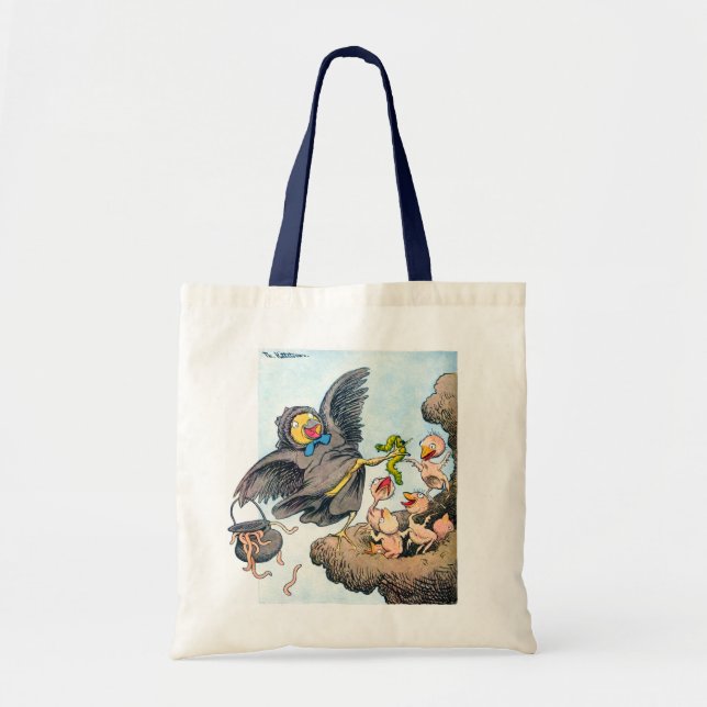 Feeding Time Tote Bag (Front)