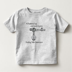 Feeding tube Awareness Baby Bodysuit