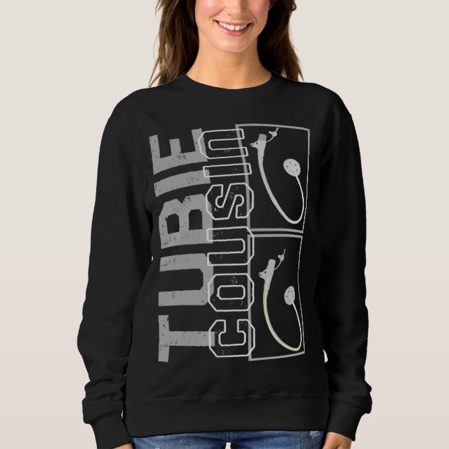 Feeding Tube Tubie Cousin Kids Feeding Tubie Healt Sweatshirt (Front)