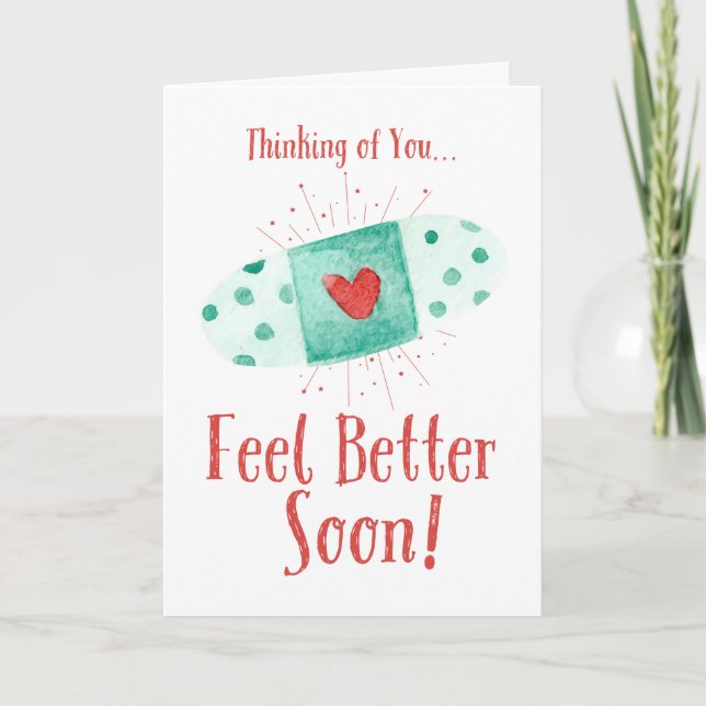 Feel Better Soon Card (Front)