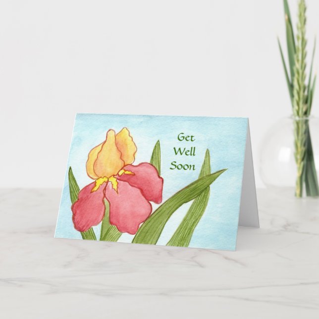 Feel Better Soon from hospital  Card (Front)