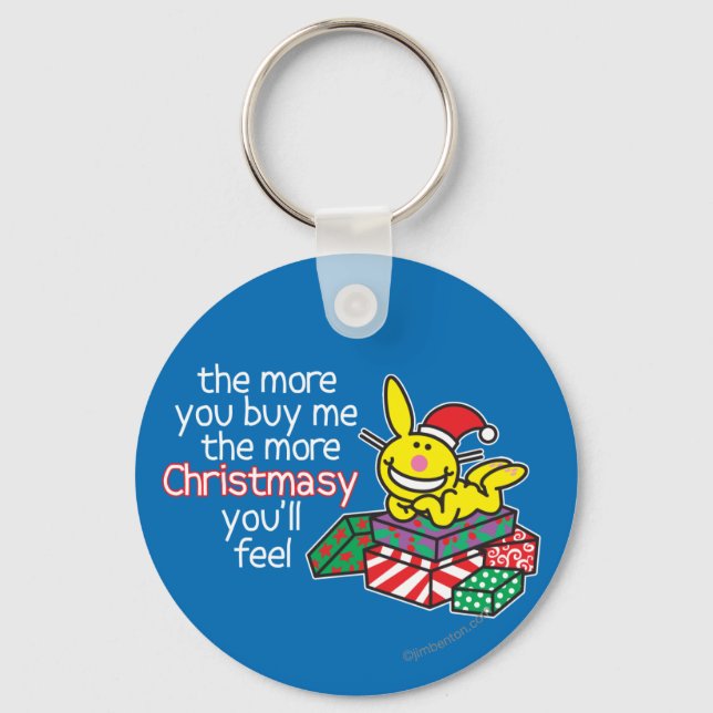 Feel Christmasy Key Ring (Front)