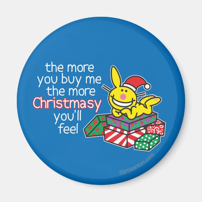 Feel Christmasy Magnet (Front)