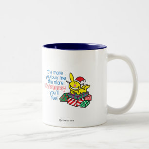 Feel Christmasy Two-Tone Coffee Mug