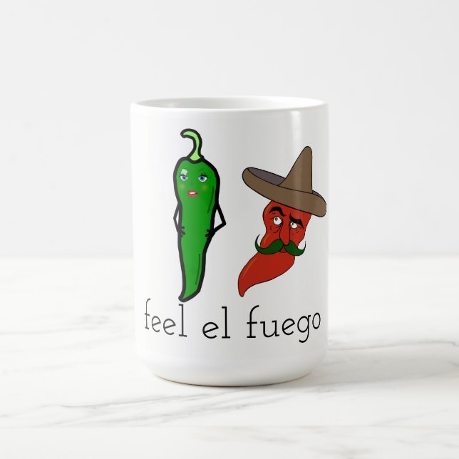 Feel el Fuego Coffee Mug (Center)