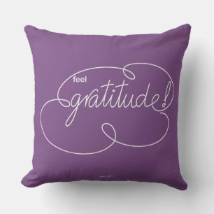 feel GRATITUDE - Bold CloudS - W Cushion