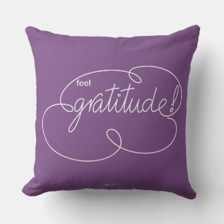 feel GRATITUDE - Bold CloudS - W Cushion