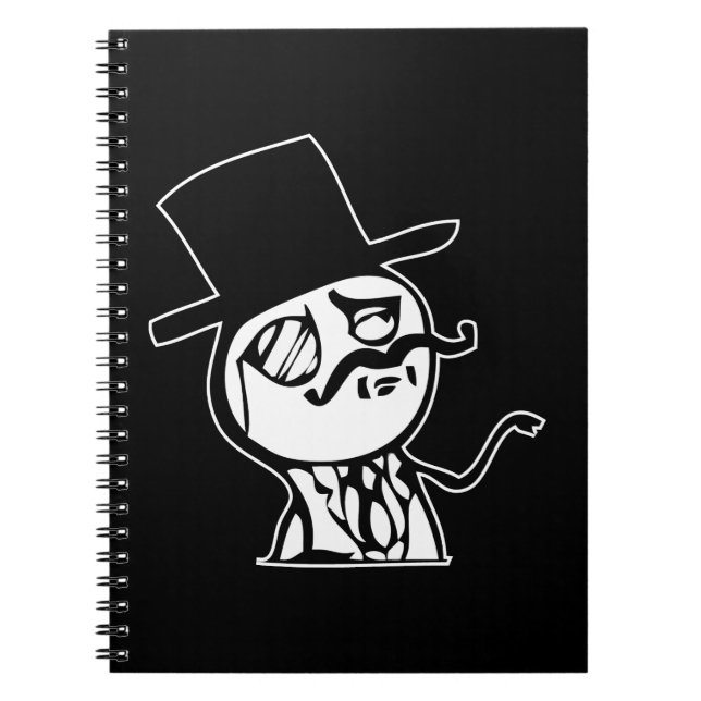 Feel Like a Sir Internet meme comic Notebook (Front)