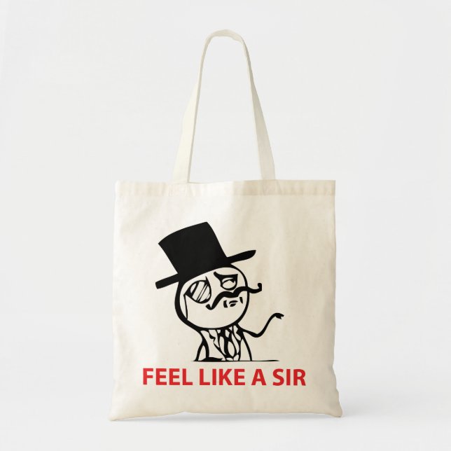 Feel Like A Sir - Tote Bag (Front)