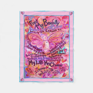Feel My Beauty Cancer Angel Chemo Blanket