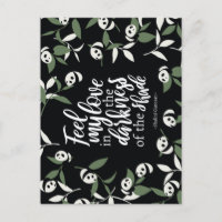 Feel my love in the darkness of the shade Black