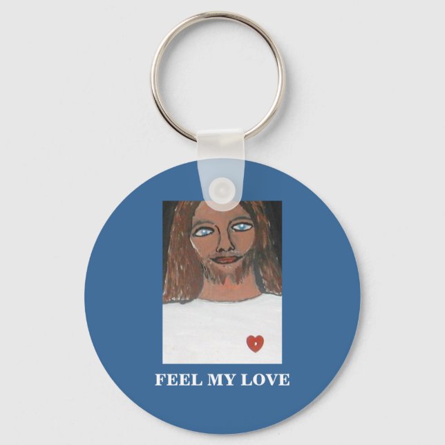 FEEL MY LOVE KEY RING (Front)