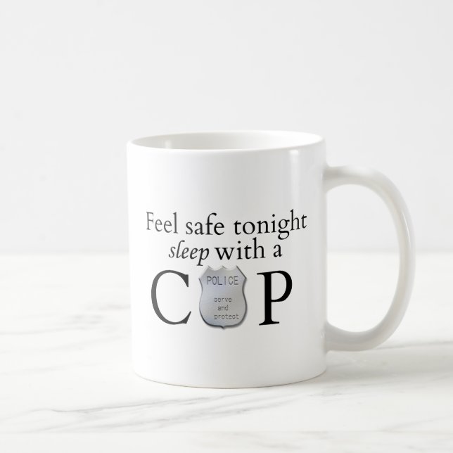 Feel safe tonight! coffee mug (Right)