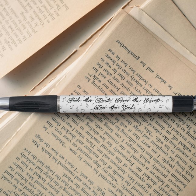 Feel the Beat Music Notes Pen (Creator Uploaded)