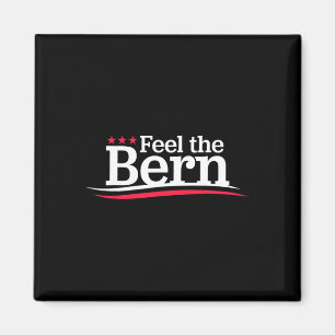 Feel The Bern - Campaign Logo Sign Not Me Us Meme Magnet
