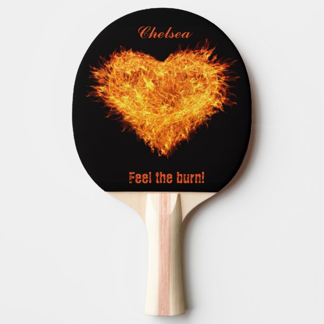 Feel the burn! customisable paddle (Front)