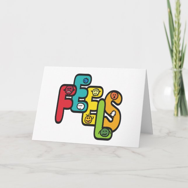 Feel the Feels Card (Front)
