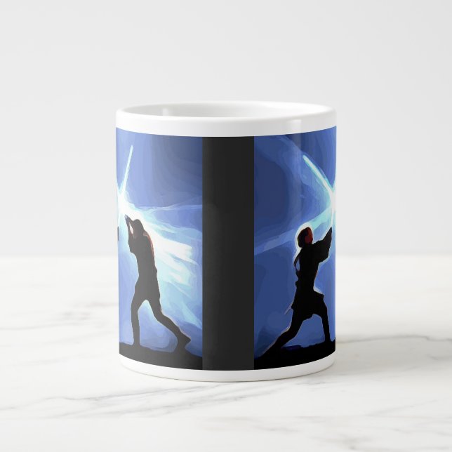 Feel the Force Large Coffee Mug (Front)