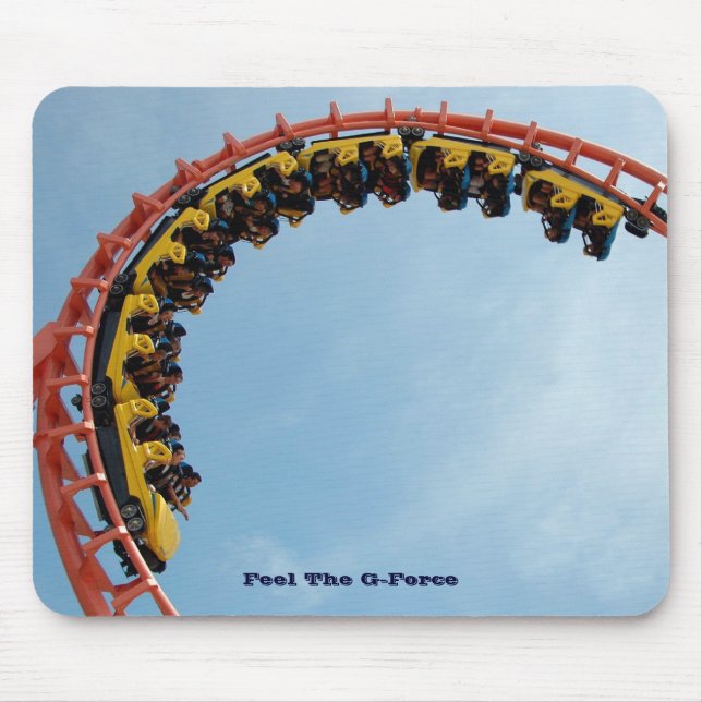 Feel The G-Force Mouse Pad (Front)