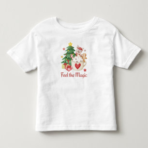 Feel the Magic Christmas Toddler T-Shirt